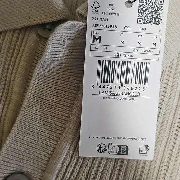 Mango Cotton Sweater Shirt